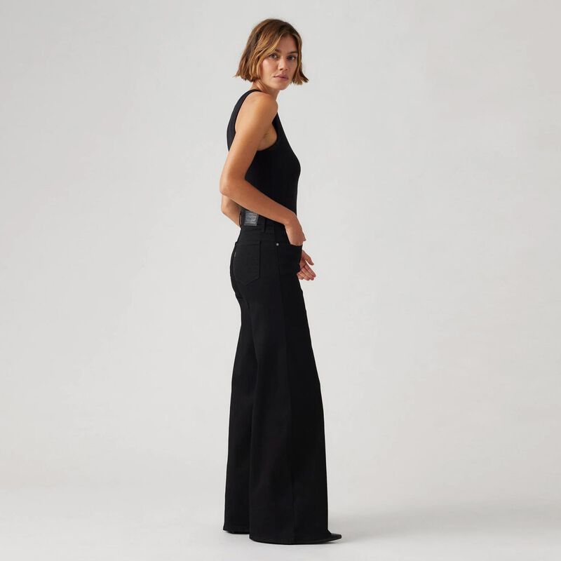 Levi's 318 Shaping Wide Leg Soft Black image number 2